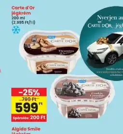 Interspar Carte d'Or Jégkrém ajánlat