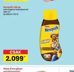 Interspar Nesquik szirup ajánlat