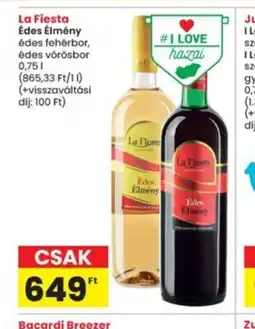 Interspar La Fiesta Édes Élmény ajánlat