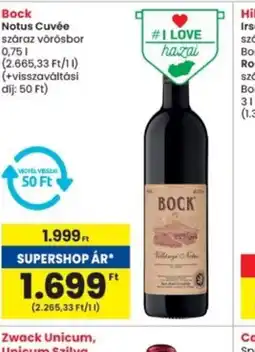 Interspar Bock Notus Cuvée ajánlat
