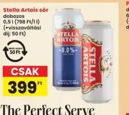 Interspar Stella Artois sör ajánlat