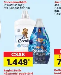 Interspar Coccolino öblítő ajánlat