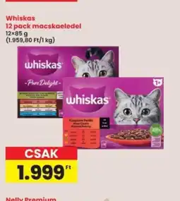 Interspar Whiskas 12 pack macskaeledel ajánlat