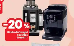 Interspar Minden De'Longhi kávéfőző árábl! ajánlat