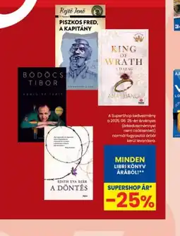Interspar Minden Libri könyv árábl ajánlat