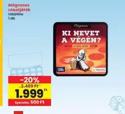 Interspar Mágneses utazjáték ajánlat