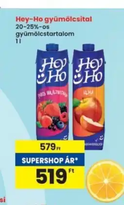 Interspar Hey-Ho gyümölcsital ajánlat