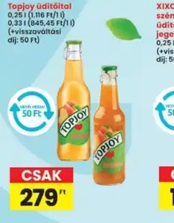Interspar Topjoy üdítőital ajánlat