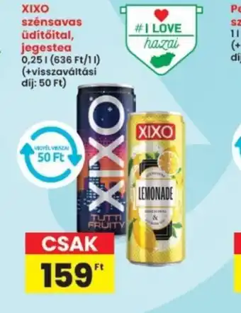 Interspar Xixo szénsavas üdítőital ajánlat
