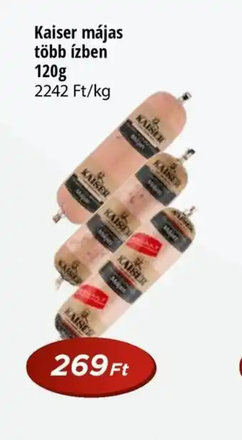 Real Kaiser májas ajánlat