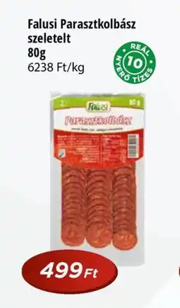 Real Falusi Parasztkolbász szeletelt ajánlat