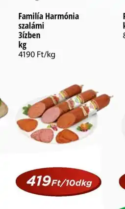 Real Família Harmnia szalámi ajánlat
