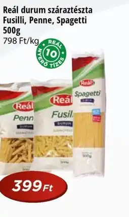 Real Reál durum száraztészta ajánlat