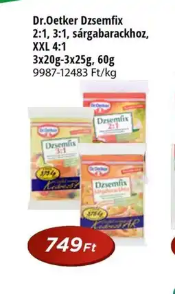 Real Dr. Oetker Dzsemfix ajánlat