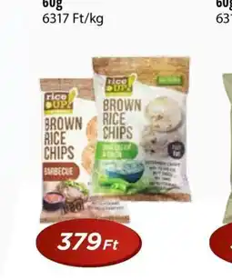 Real Rice Up barna rizs chips ajánlat