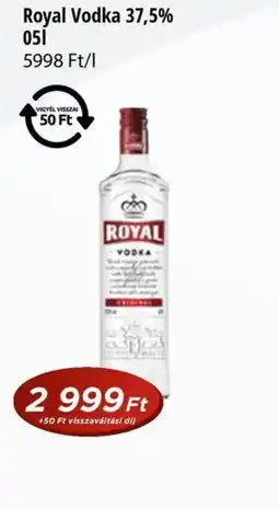 Real Royal Vodka 37,5% ajánlat