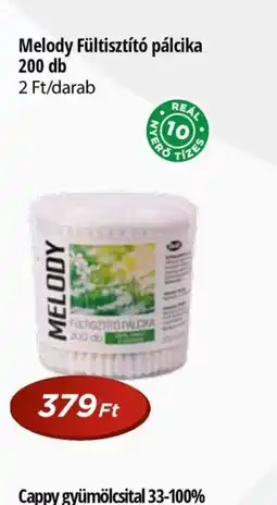 Real Melody Fültisztít pálcika ajánlat