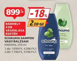 Auchan Schauma sampon vagy balzsam ajánlat