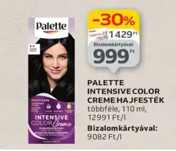 Auchan Palette Intensive Color Creme hajfesték ajánlat