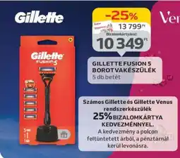 Auchan GILLETTE FUSION 5 BOROTVAKÉSZÜLÉK ajánlat