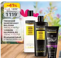 Auchan TRESemmé Sampon vagy Balzsam ajánlat