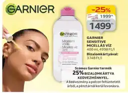 Auchan GARNIER SENSITIVE MICELLÁS VÍZ ajánlat