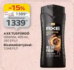Auchan AXE Tusfürdő ajánlat