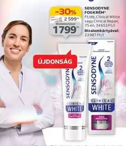 Auchan SENSODYNE Fogkrém ajánlat
