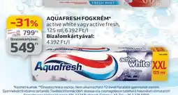 Auchan AQUAFRESH FOGKRÉM ajánlat