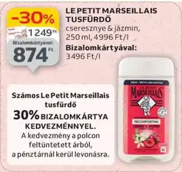 Auchan Le Petit Marseillais tusfürdő ajánlat