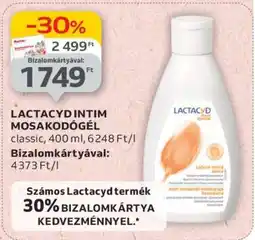 Auchan Lactacyd Intim Mosakodógél ajánlat