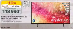 Auchan SAMSUNG UE43DU7122UXXH 4K CRYSTAL UHD SMART TV ajánlat