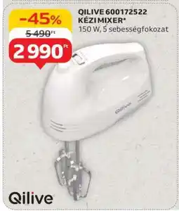 Auchan QILIVE 600172522 KÉZI MIXER ajánlat