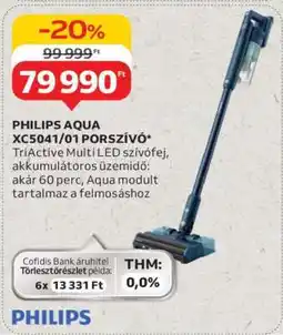 Auchan PHILIPS AQUA XC5041/01 PORSZÍVÓ ajánlat