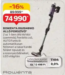 Auchan ROWENTA RH2048WO ÁLLÓ PORSZÍVÓ ajánlat