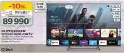 Auchan QILIVE Q43QA232 GOOGLE QLED UHD TV ajánlat