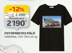 Auchan Fotóprintes póló ajánlat
