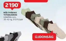 Auchan Női 7 Páras Titokzokni ajánlat