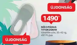 Auchan Női 3 páras titokzokni ajánlat