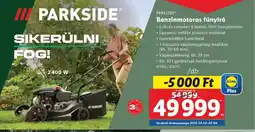 Lidl Parkside® Benzinmotoros fűnyíró ajánlat