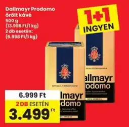 Interspar Dallmayr Prodomo örölt kávé ajánlat