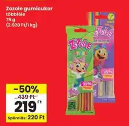 Interspar Zozole gumicukor ajánlat