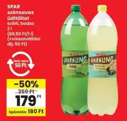 Interspar SPAR szénsavas Üdítőital ajánlat