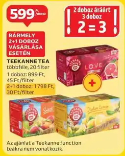 Auchan TEEKANNE TEA ajánlat