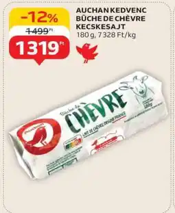 Auchan AUCHAN KEDVENC BÛCHE DE CHÈVRE KECSKESAJT ajánlat