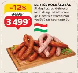 Auchan Sertés kolbásztál ajánlat