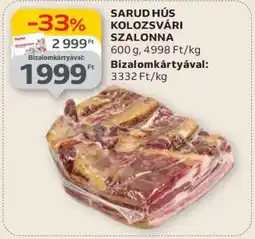 Auchan SARUD HÚS KOLOZSVÁRI SZALONNA ajánlat