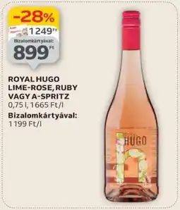 Auchan ROYAL HUGO LIME-ROSE, RUBY VAGY A-SPRITZ ajánlat
