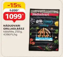 Auchan Nádudvari grillkolbász ajánlat