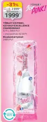 Auchan Törley Ice Pink!, Ice vagy Excellence Chardonnay ajánlat